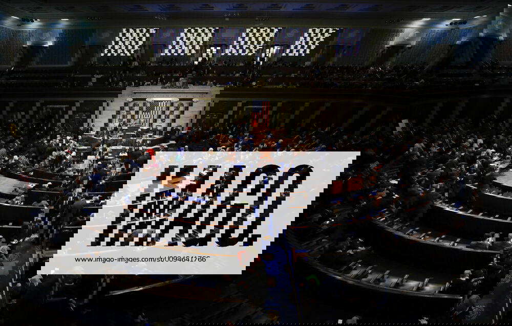 The U.S. House of Representatives vote on a resolution that sets up the next steps in the