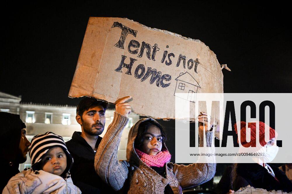 October 31, 2019, Athens, Greece: Refugees And Migrants Take Part In A ...