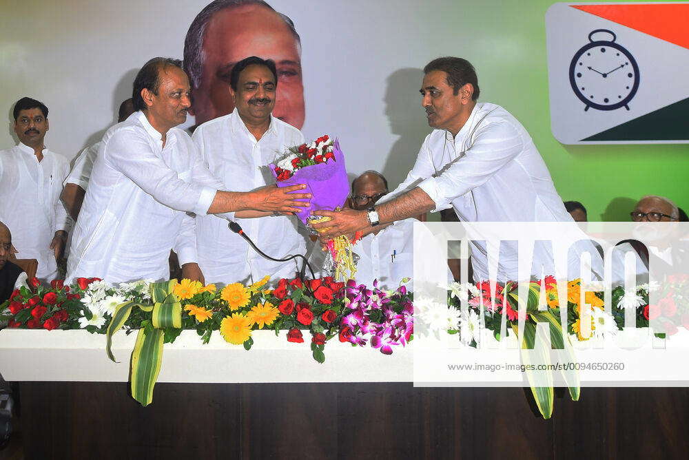 MUMBAI, INDIA - OCTOBER 30: Newly Elected NCP Legislature Party Leader ...