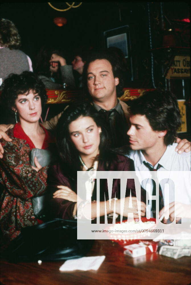 Elizabeth Perkins,Demi Moore,James Belushi & Rob Lowe Characters Joan