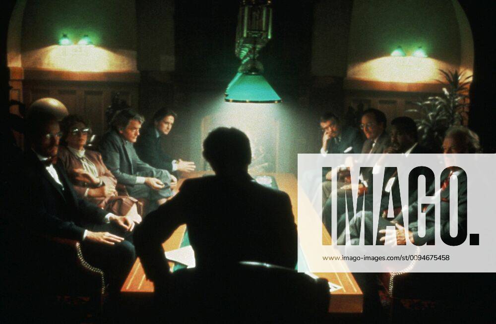 Hal Holbrook & Michael Douglas Characters Judge Benjamin Caulfield