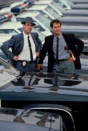Dragnet Characters Dan Aykroyd & Tom Hanks Characters: Sgt. Joe & Pep Streebeck Film ...
