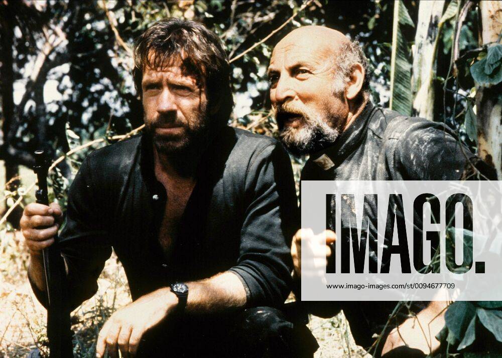 Chuck Norris & Yehuda Efroni Characters: Col. James Braddock & Rev ...
