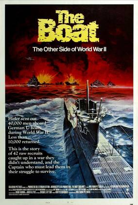 U・ボート　DAS BOOT USオリジナル映画ポスター German U-Boat Movie Poster Film: Das Boot; The Boat Director