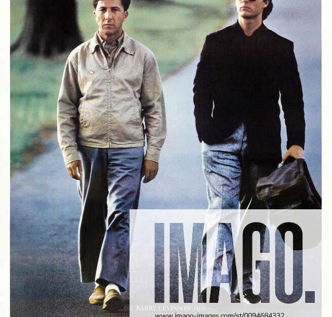 Dustin Hoffman & Tom Cruise Poster Characters Raymond Babbitt, Charlie