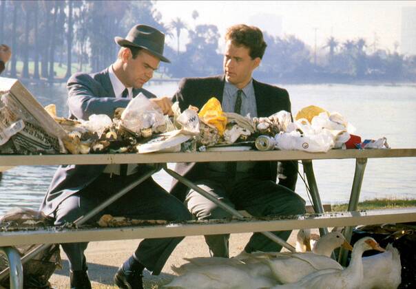 Dragnet Characters Dan Aykroyd & Tom Hanks Characters: Sgt. Joe & Pep Streebeck Film ...