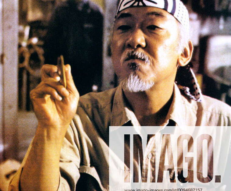 Pat Morita Characters: Mr. Kesuke Miyagi Film: The Karate Kid (USA 1984 ...