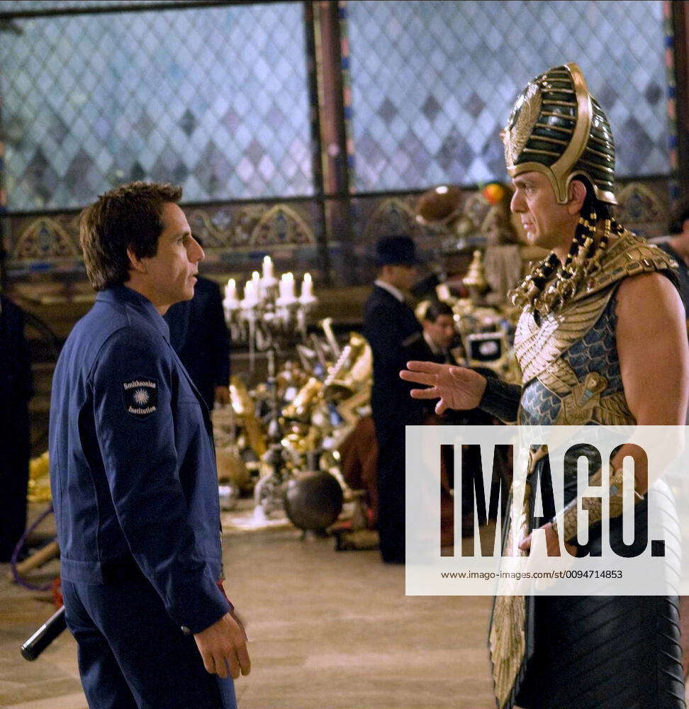 Ben Stiller & Hank Azaria Characters Larry Daley & Kah Mun Rah Film Night At The Museum Battle Of Ben Stiller & Hank Azaria Characters Larry Daley & Kah Mun Rah Film Night At The Museum Battle Of