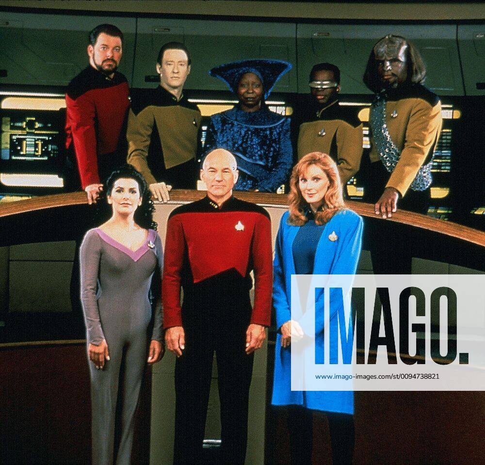 Jonathan Frakes, Marina Sirtis, Brent Spiner, Patrick Stewart, Whoopi