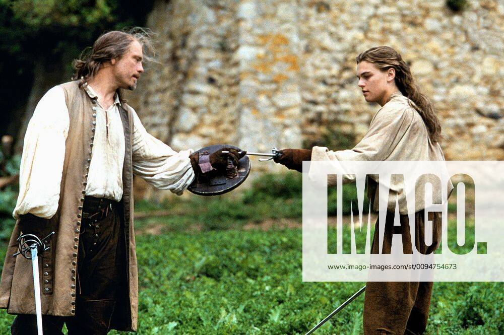 John Malkovich & Leonardo Dicaprio Characters Athos,King Louis XIV