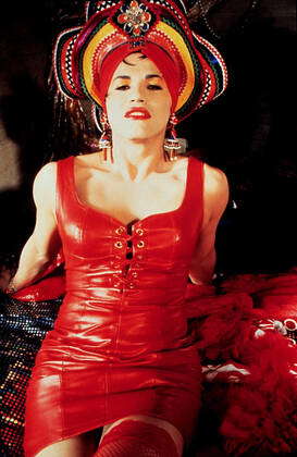 chi chi rodriguez to wong foo green dress John Leguizamo Characters: Chi-Chi Film: Thanks For Everything, Julie Newmar long chiffon dress women