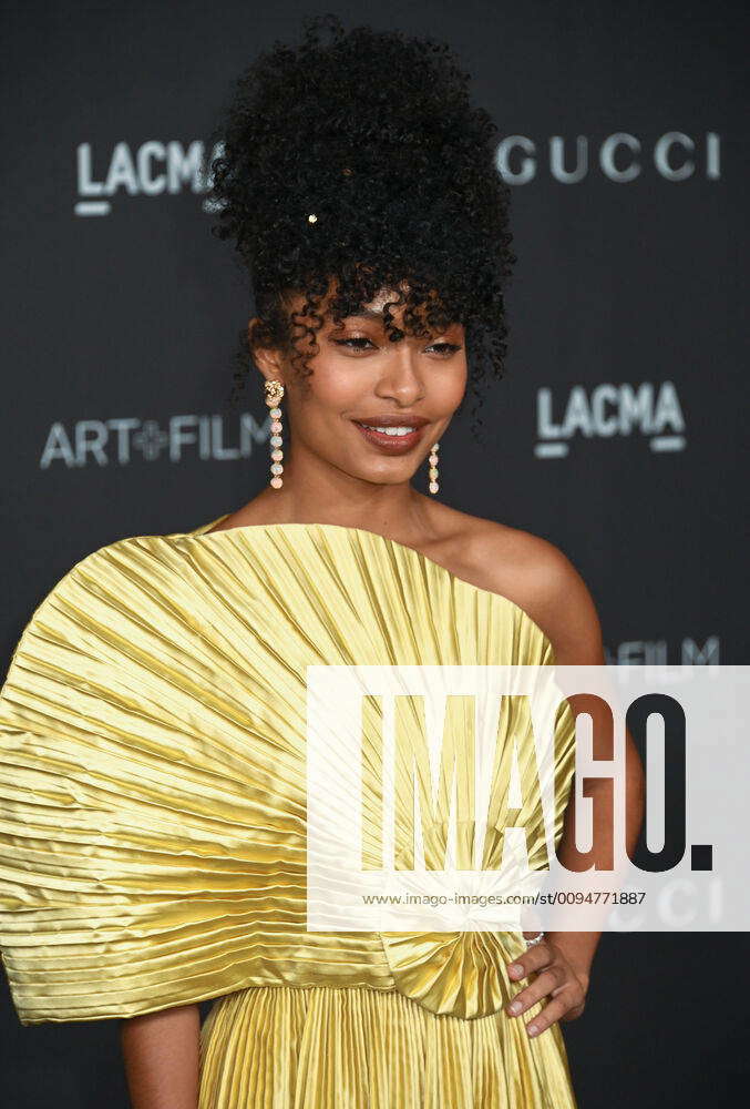 2019 LACMA Art + Film Gala Yara Shahidi arrives at the 2019 LACMA Art ...