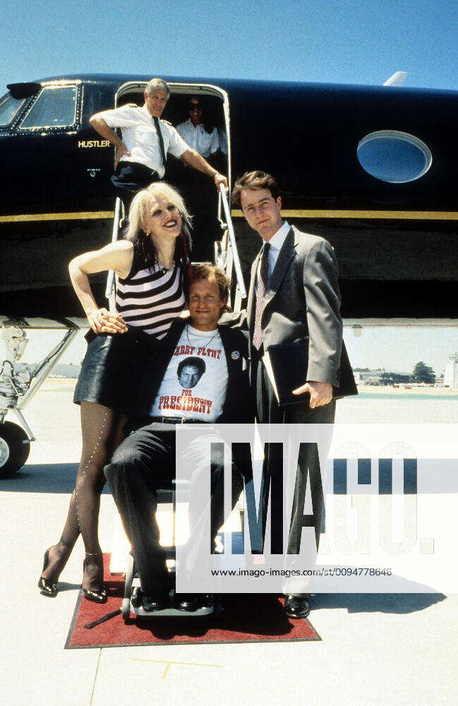 Courtney Love, Woody Harrelson & Edward