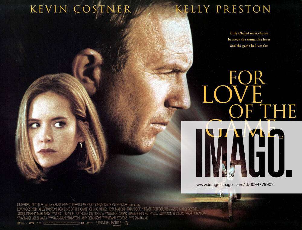 Kelly Preston & Kevin Costner Characters: Jane Aubrey & Billy Chapel Film: For  Love Of The