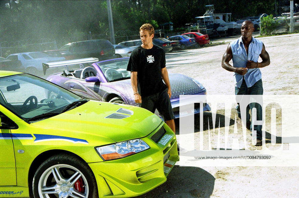 Paul Walker & Tyrese Gibson Characters: Brian O Conner & Roman Pearce 