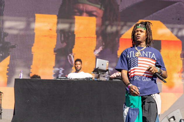 November 1, 2019: J.I.D during the Day N Vegas Music Festival at the ...