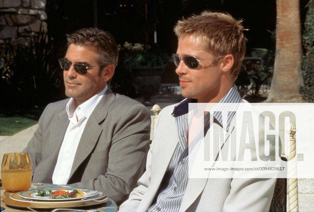 George Clooney & Brad Pitt Characters: Danny Ocean & Rusty Ryan Film ...