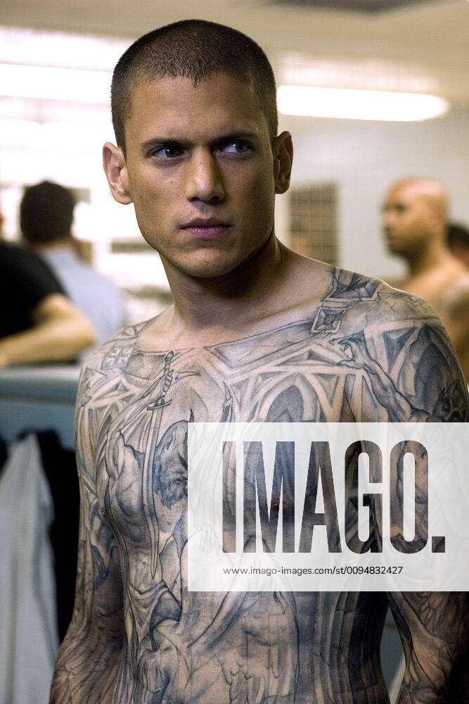 Prison Break Wentworth Miller full body tattoo T-shirt | #1852334495