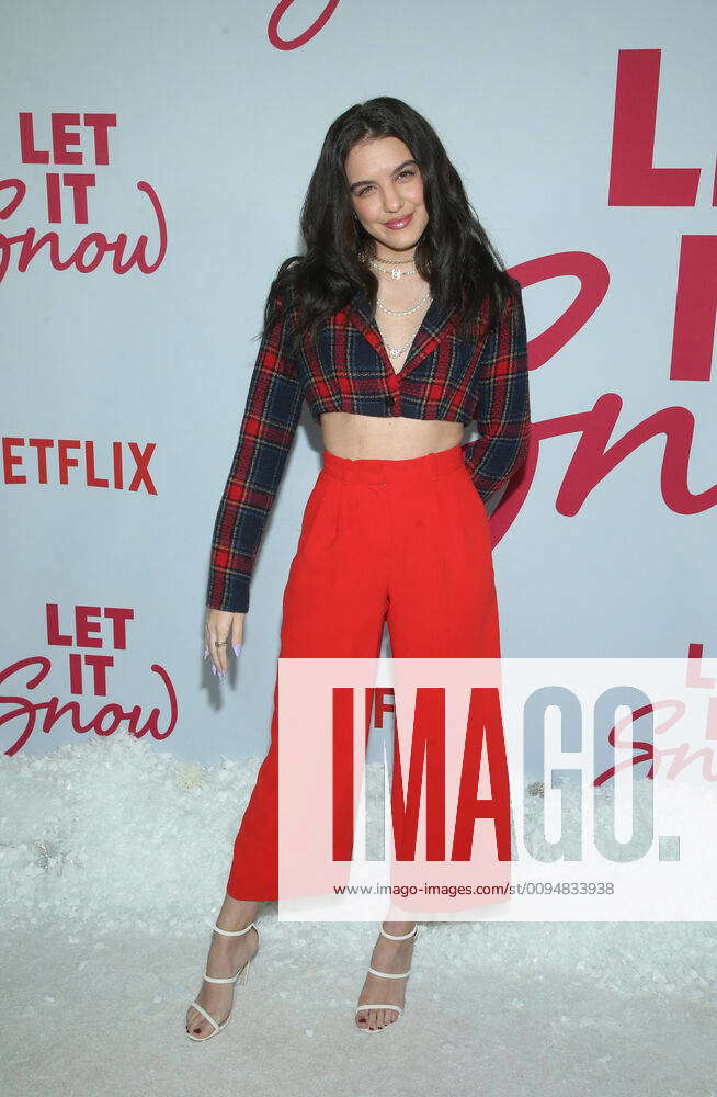 LOS ANGELES, CA - NOVEMBER 4: Lilimar, at LA Premiere Of Netflix s Let