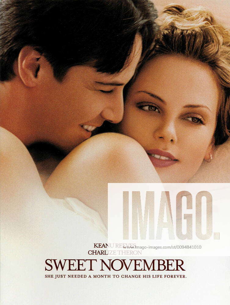 Keanu Reeves And Charlize Theron Characters Nelson Moss And Sara Deever Film Sweet November Usa 2001 