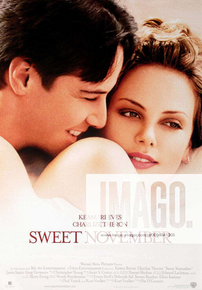 Keanu Reeves And Charlize Theron Poster Characters Nelson Moss And Film Sweet November Usa 