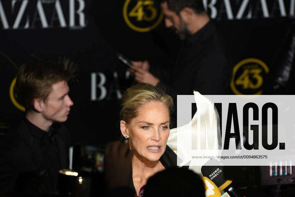 November 5, 2019, Madrid, Spain: Sharon Stone Attends The Harper S ...