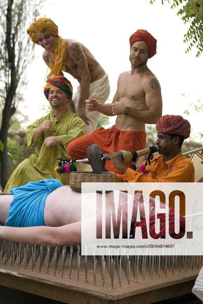 Bed Of Nails & Snake Charmer Film Jackass Number Two; Jackass Number 2