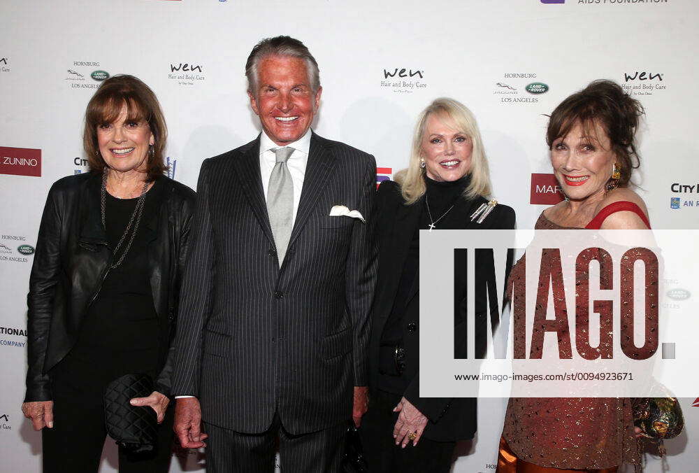 BEVERLY HILLS CA NOVEMBER 7 Linda Gray George Hamilton Kelly