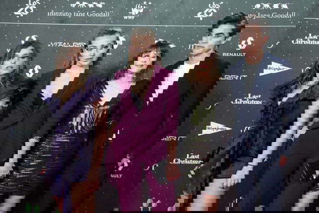 Nicole Wallace, Irene Ferrero, Alba Planas and Gabriel Guevara at the LOS40 Music Awards 2019 at