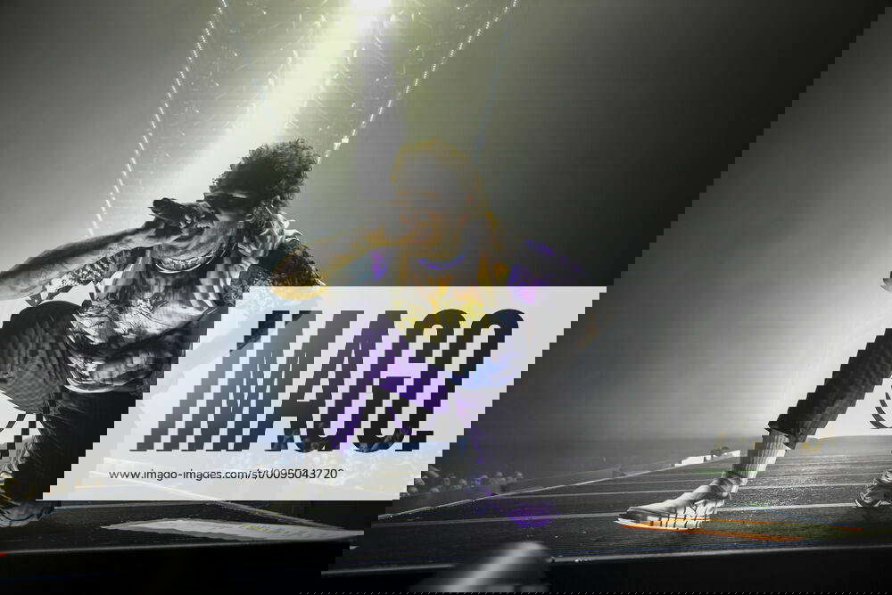 Post Malone performs during the Runaway Tour at Oakland Arena on