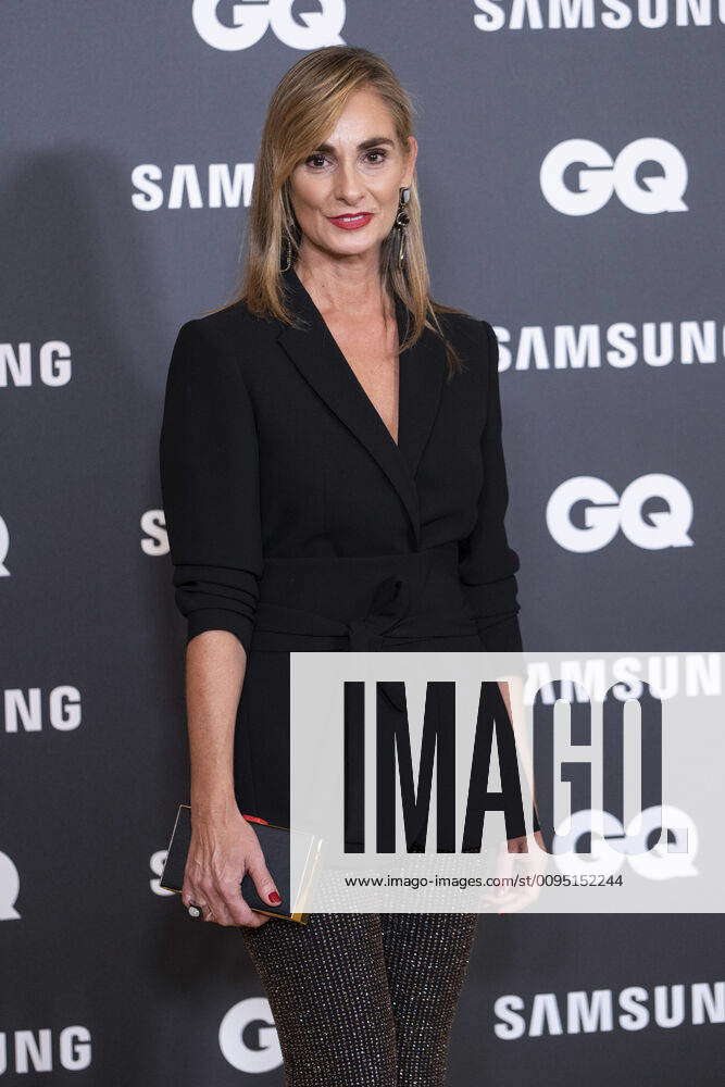 Journalist Marta Reyero at photocall for GQ Men of Year Award Madrid