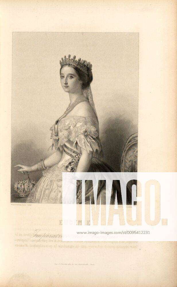Empress Eugenie de Montijo Painting by Franz Xaver Winterhalter - Pixels