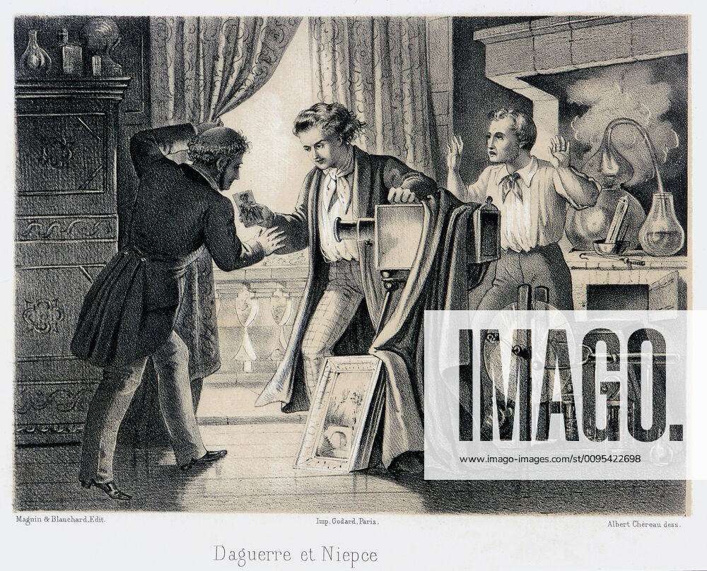 Daguerre J Biographie Louis Jacques Mande Daguerre 1787 1851 Et Nicephore Niepce Illustration D