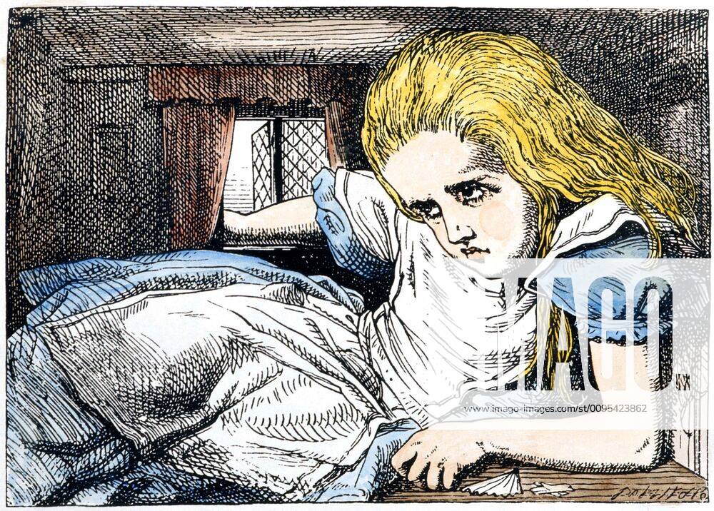 Lewis CARROLL Works Alice in the White Rabbit House grows ...