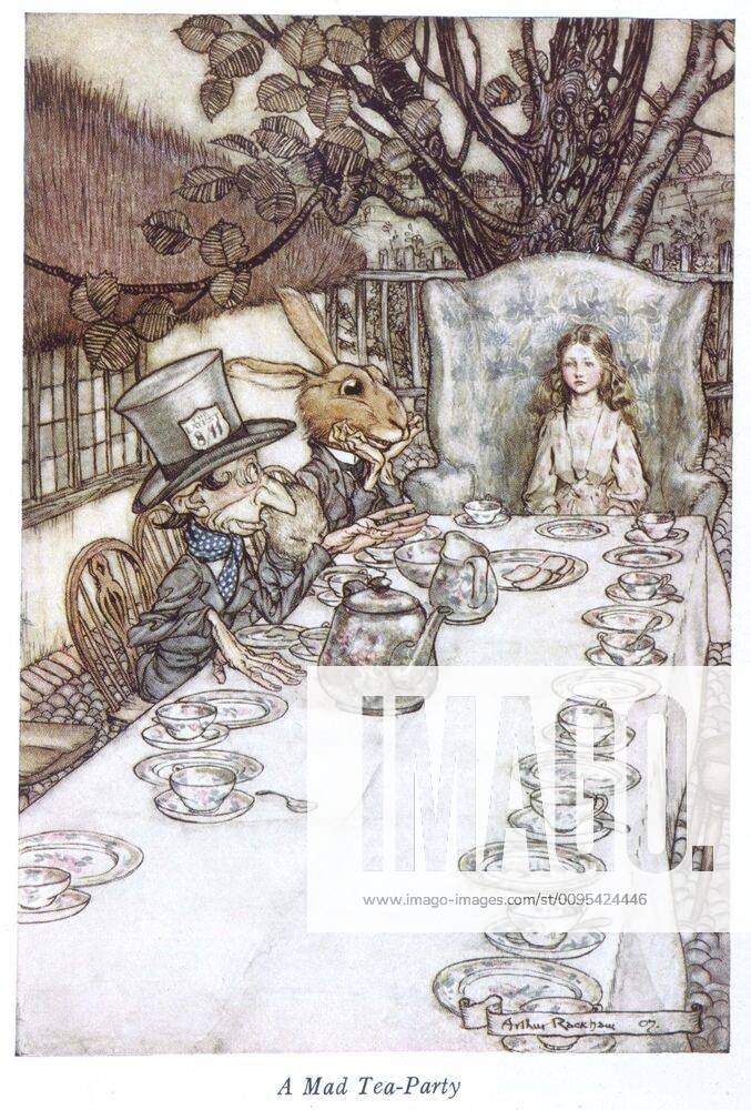 Lewis CARROLL Works A mad Tea party Alice is invited to have tea with ...