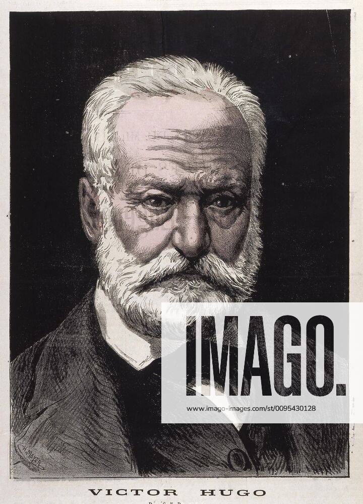 Victor HUGO Biography Portrait of Victor HUGO 1802 1885 by Henri MEYER ...