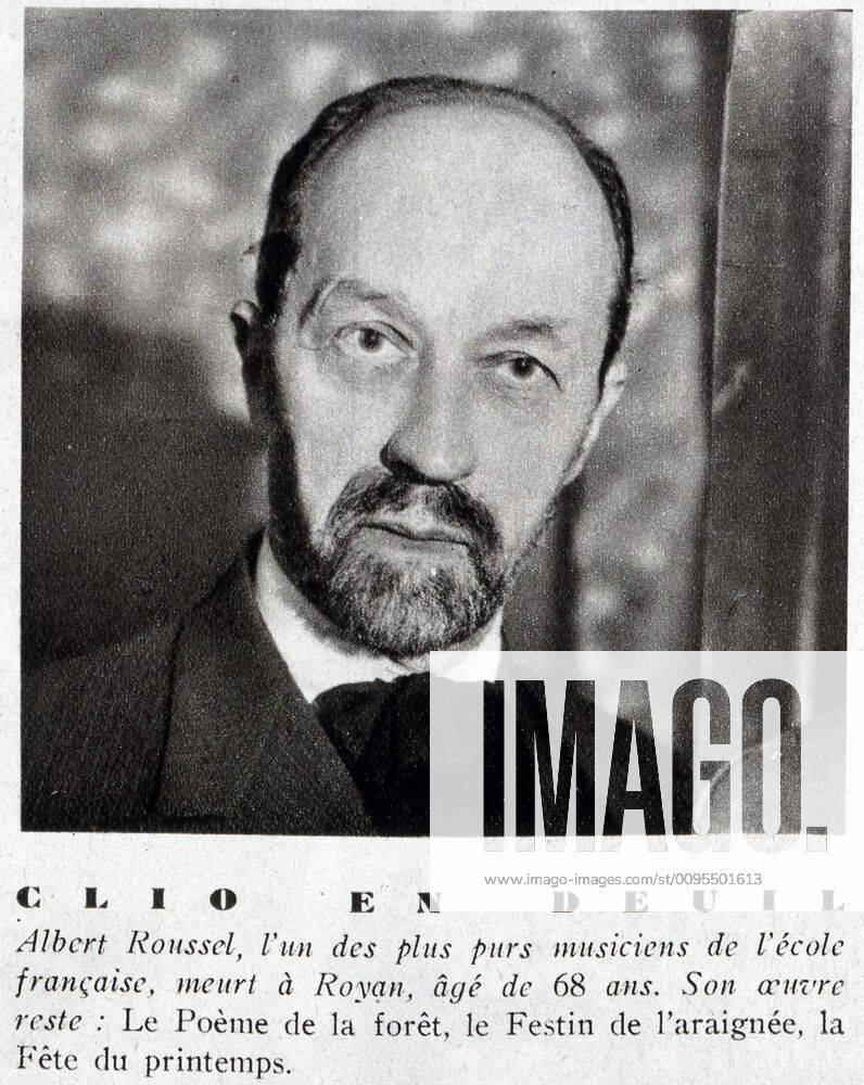 Albert ROUSSEL Clio in mourning Albert ROUSSEL 1869 1937, one of the