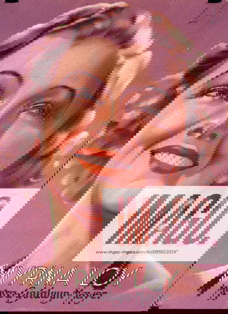 Myrna LOY Myrna LOY Myrna LOY 1905 1993 Metro Goldwin Mayer Poster