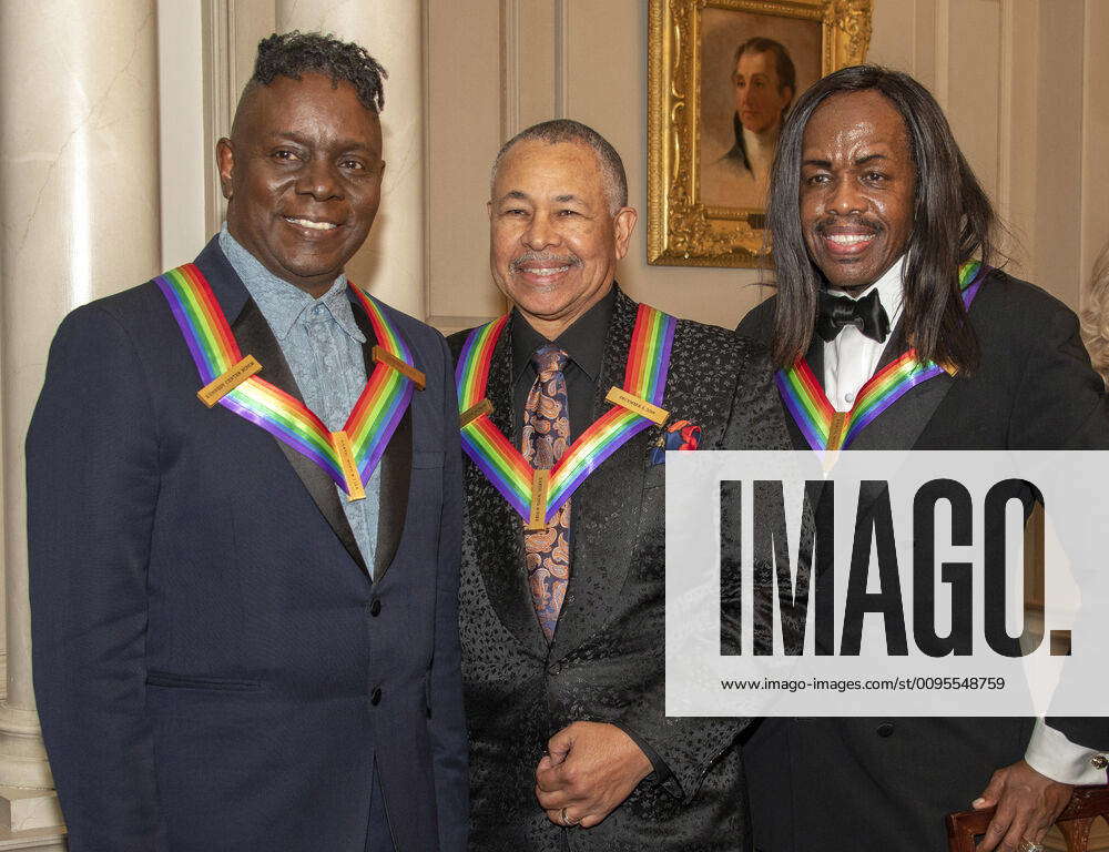 Members of the band Earth, Wind & Fire, from left to right, singer ...