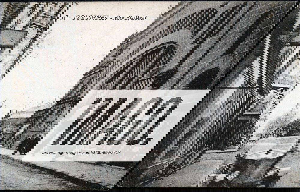 SALLE DE CINEMA Colombes Rue St Denis Anonymous photograph for a