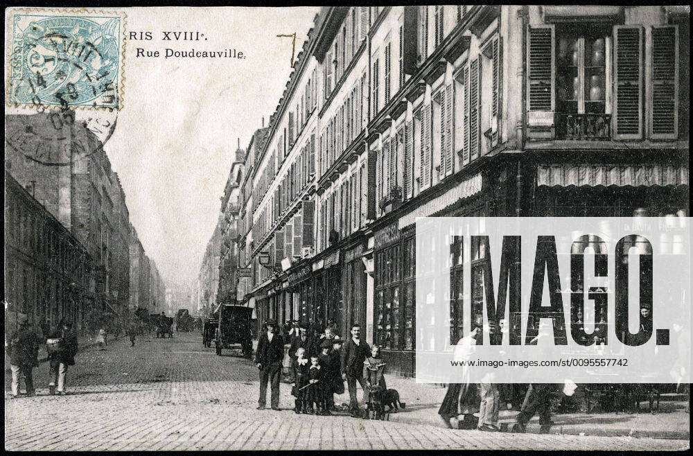 PARIS Paris XVIII La rue Doudeauville Anonymous photograph for a ...