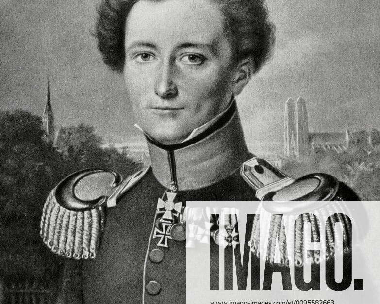 CLAUSEWITZ Portrait of Karl Von CLAUSEWITZ 1780 1831 made around 1810