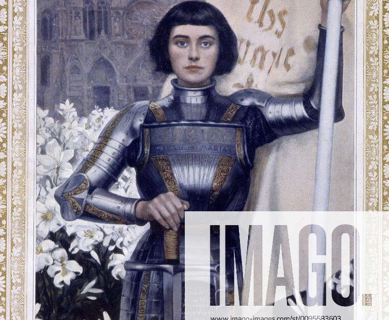 JEANNE D ARC Jeanne D ARC 1412 1431 by Albert LYNCH Cover of the Figaro ...