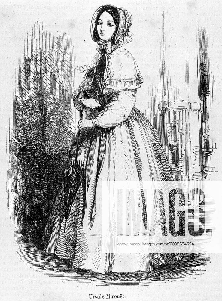 BALZAC Work Ursule Mirouet, draws from the complete Works of BALZAC