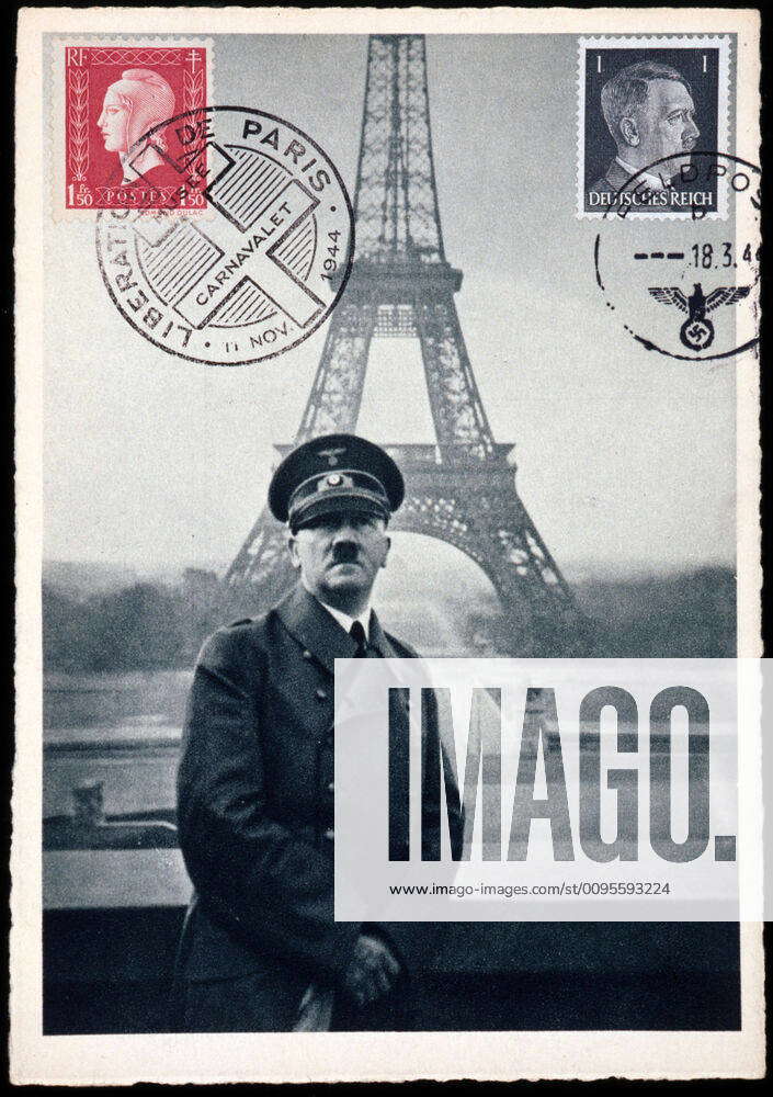 Hitler tour eiffel foto - Blackdragontours.com