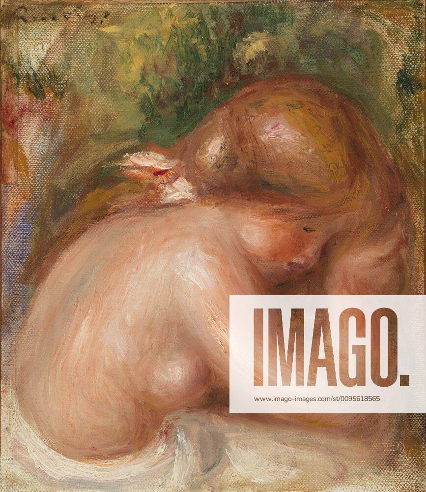 Pierre-Auguste Renoir: Nude Torso of Young Girl (Torse nu de jeune fille),  Pierre-Auguste Renoir