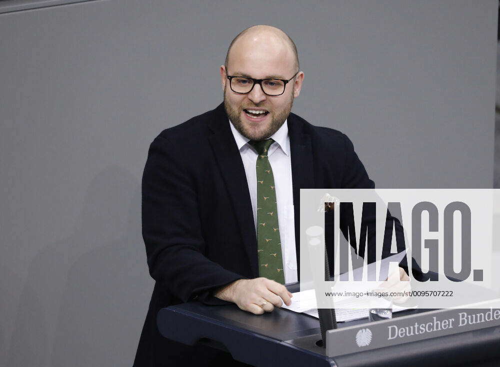 Markus Frohnmaier AfD, Germany, Berlin, Bundestag 135 Bundestag Session ...