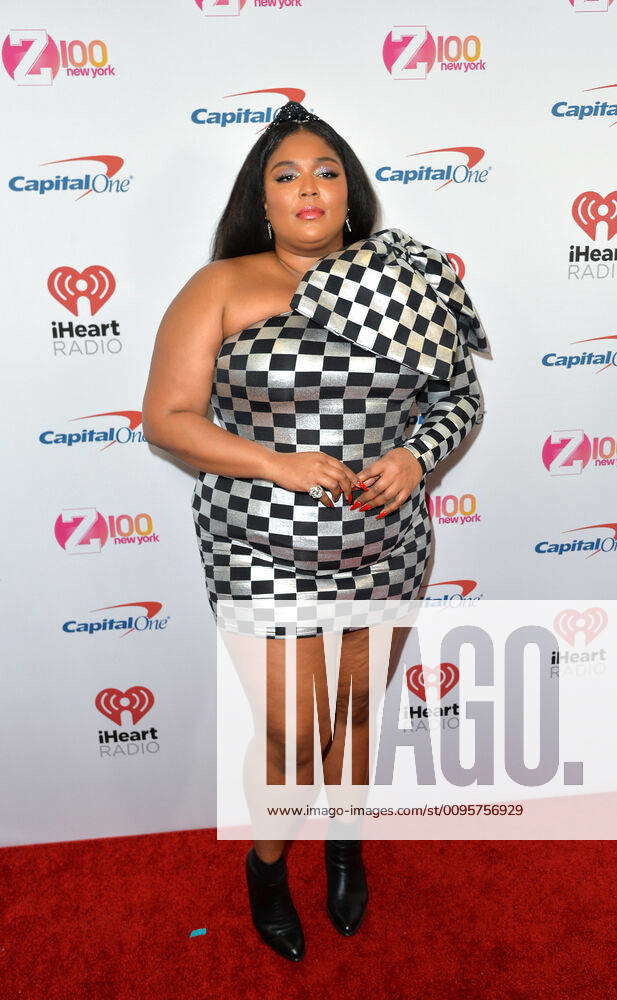 Lizzo Arriving At The IHeartRadios Z100 Jingle Ball In New York City ...