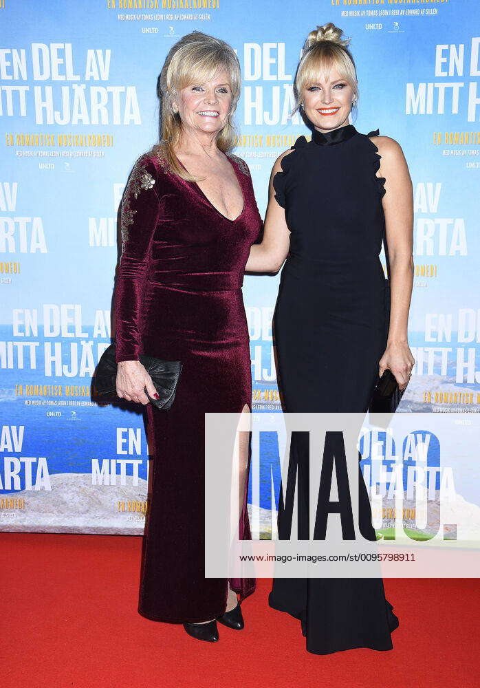 Malin Akerman with her mother Pia Sundstrom Akerman during a premiere ...