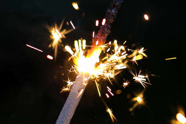 Symbol photo, New Years Eve fireworks, fireworks, rocket, Weco company ...